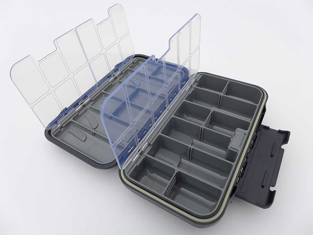 Waterproof 24 Compartment Large Jig Box – Jaw Jacker Fishing