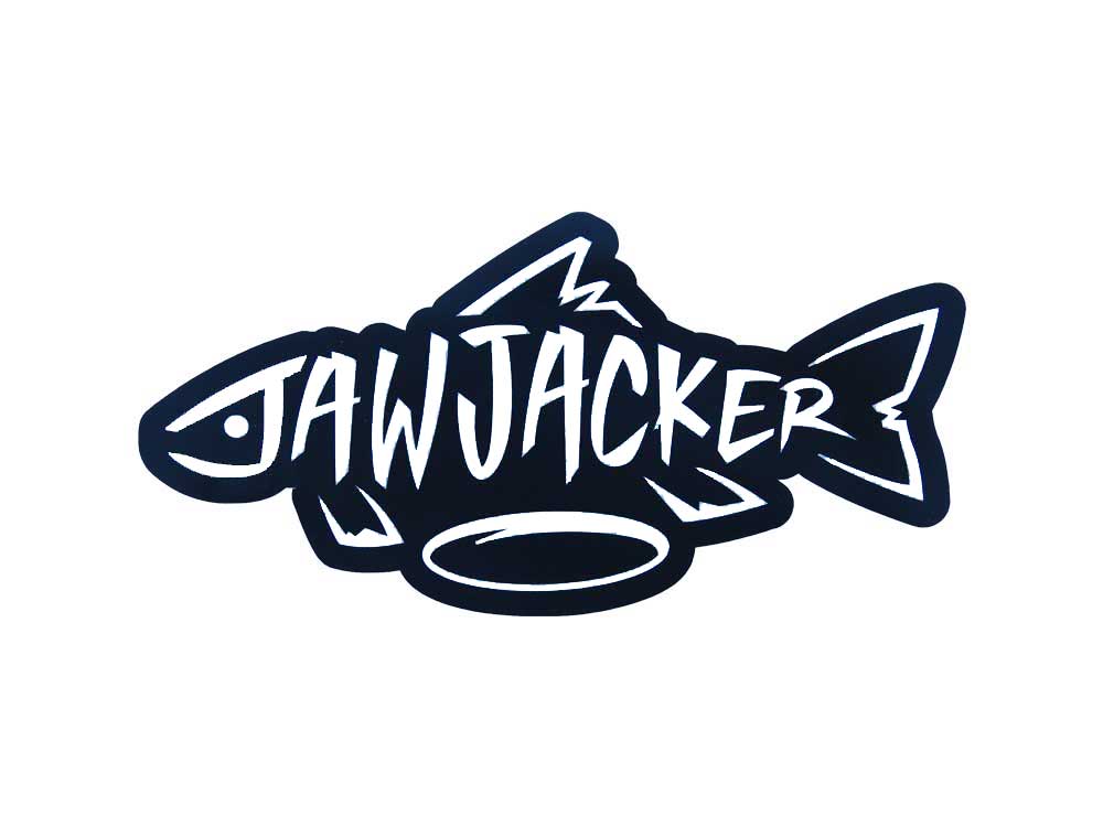 New JawJacker Logo Sticker – Jaw Jacker Fishing
